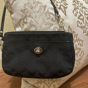 Vintage Coach wristlet. Small purse